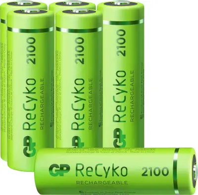 GP Batteries ReCyko+ HR06 4+2 gratis mignon (aa)-akumulator NiMH 2100 mAh 1.2 V 6 kos