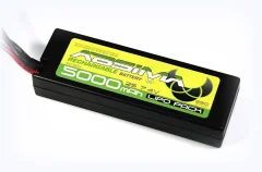 Absima lipo akumulatorski paket za modele 7.4 V 5000 mAh  25 C škatlasto trdo ohišje vtič Tamiya