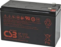 CSB Battery GP 1272 Standby USV GP1272F1 svinčeni akumulator 12 V 7.2 Ah svinčevo-koprenast (Š x V x G) 151 x 99 x 65 mm ploščati vtič 4\,8 mm\, ploščati vtič\, 6\,35 mm brez vzdrževanja\, n