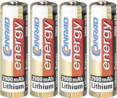 Conrad energy Extreme Power FR6 mignon (aa)-baterija Lithium 2900 mAh 1.5 V 4 kos