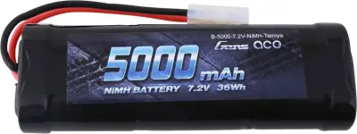 Gens ace nimh akumulatorski paket za modele 7.2 V 5000 mAh Število celic: 6  palica Tamiya