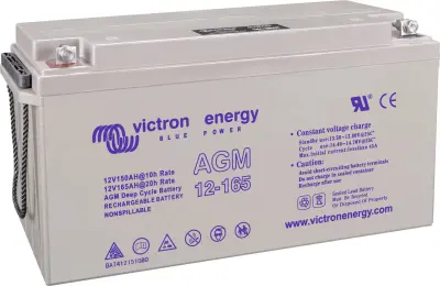 Solarni akumulator 12 V 165 Ah Victron Energy Blue Power BAT412151104 svinčeno-gelni (Š x V x G) 485 x 240 x 172 mm M8 vijačni priključek