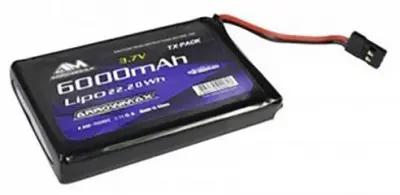 ArrowMax lipo akumulatorski paket za modele 3.7 V 6000 mAh mehka torba JR vtičnica