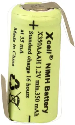 XCell X1/2AAAH-350-LFZ specialni akumulatorji 1/2 AAA Z-spajkalni priključek NiMH 1.2 V 350 mAh