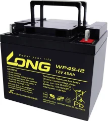 Long WP45-12 WP45-12 svinčeni akumulator 12 V 45 Ah svinčevo-koprenast (Š x V x G) 199 x 171 x 166 mm M6-vijačni priklop vds certifikacija\, nizko samopraznjenje\, brez vzdrževanja