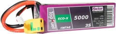Hacker lipo akumulatorski paket za modele 11.1 V 5000 mAh Število celic: 3 20 C mehka torba XT90