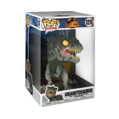FUNKO POP JUMBO: JURASSIC WORLD 3 - GIGANOTOSAURUS figura