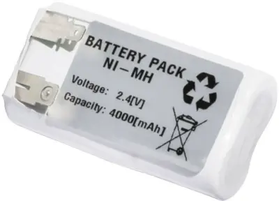 Emmerich Akumulator za zasilno razsvetljavo poti umika 4000 mAh s spajkalnim priključkomn 2.4 V 2443FA4000R 4/3FA 4000