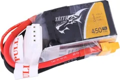 Tattu lipo akumulatorski paket za modele 11.1 V 450 mAh Število celic: 3 75 C mehka torba XT30