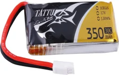 Tattu lipo akumulatorski paket za modele 3.7 V 350 mAh Število celic: 1 30 C mehka torba molex priključni sistem