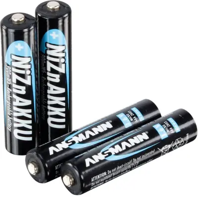 Ansmann HR03 micro (AAA)-akumulator NiZn 550 mAh 1.6 V 4 kos