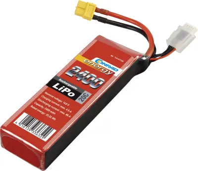 Modelarstvo - akumulatorski paket (LiPo) 14.8 V 2400 mAh 20 C Conrad energy Stick XT60