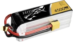 Tattu lipo akumulatorski paket za modele 22.2 V 4500 mAh Število celic: 6 25 C mehka torba XT90
