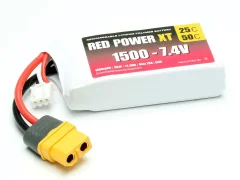 Red Power lipo akumulatorski paket za modele 7.4 V 1500 mAh   mehka torba XT60