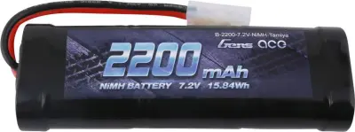Gens ace nimh akumulatorski paket za modele 7.2 V 2200 mAh Število celic: 6  palica Tamiya