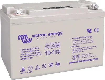 Solarni akumulator 12 V 110 Ah Victron Energy Blue Power BAT412101104 svinčeno-gelni (Š x V x G) 330 x 220 x 171 mm M8 vijačni priključek
