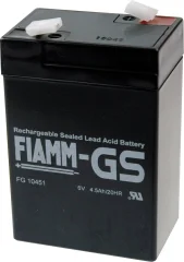 Fiamm PB-6-4\,5 FG10451 svinčeni akumulator 6 V 4.5 Ah svinčevo-koprenast (Š x V x G) 70 x 106 x 47 mm ploščati vtič 4\,8 mm brez vzdrževanja\, nizko samopraznjenje