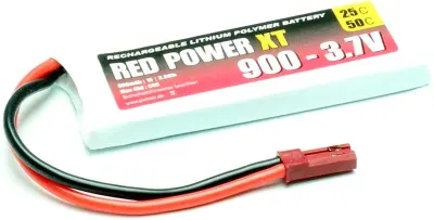 Red Power lipo akumulatorski paket za modele 3.7 V 900 mAh  25 C mehka torba JST\, BEC