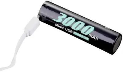Soshine 18650USB-3.7-3000 #####USB-Micro-B Akku 18650  Li-Ion 3.6 V 3000 mAh