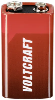 VOLTCRAFT 6LR61 9 V baterija alkalno-manganov 550 mAh 9 V 1 kos