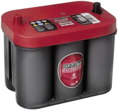 Optima Batteries RTC4.2 8012870008882 svinčeni akumulator 12 V 50 Ah svinčevo-koprenast (ŠxVxG) 254 x 200 x 184mm konusni pol brez vzdrževanja, zvite