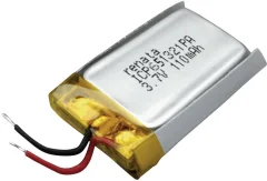 LiPo-akumulator Renata ICP651321PA\, 3\, 7 V\, 120 mAh\, ICP071323\, (D x Š x V) 23 x 13 x 6\, 6 mm 100696