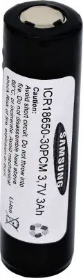 Litij-ionski akumulator Samsung ICR18650 3.7 V 3000 mAh (Ø x V) 18 mm x 70 mm