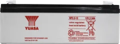Svinčev akumulator 12 V 2.3 Ah Yuasa NP2.3-12 svinčevo-koprenast (AGM) 178 x 64 x 34 mm ploščati vtič 4.8 mm\, brez vzdrževanja