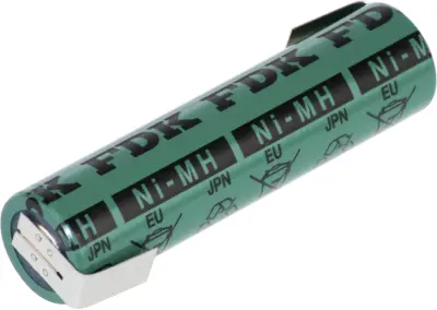 NiMH akumulator FDK 4/3 A Z-spajkalni priključek\, HR-4/3AU-LF 1.2 V 4000 mAh (Ø x V) 17 mm x 67.5 mm