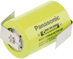 NiCd akumulatorska baterija Panasonic 4/5 Sub-C\, Z-spajkalni priključek 1.2 V 1250 mAh (Ø x V) 22.9 mm x 34 mm N-1250SCRL