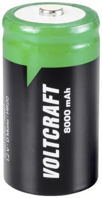 VOLTCRAFT HR20 mono (D)-akumulator NiMH 8000 mAh 1.2 V 1 kos