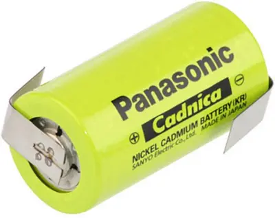 NiCd akumulatorska baterija Sanyo Baby\, primerna za visoke temperature\, 1.2 V 2500 mAh (Ø x V) 26 mm x 50 mm KR-CH(2.5)