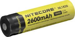 NiteCore 18650 LiIon-Akku 2600 mAh žepna svetilka-dodatna oprema NL186 za Universal NIT1865026