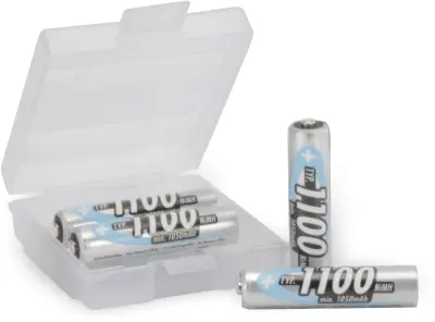 Micro (AAA) akumulator NiMH Ansmann AAA 4er + Box 1100 mAh 1.2 V 1 komplet