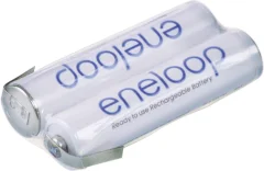 Akumulatorski paket Eneloop Micro 2\, 4 V\, Z-spajkalni priključek 800 mAh (D x Š x V) 21 x 10.5 x 44.5 mm