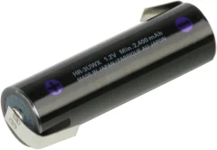 NiMH Mignon akumulator XX Z-spajkalni priključek 1.2 V 2450 mAh (Ø x V) 14.5 mm x 50.5 mm
