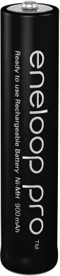 Micro (AAA) akumulator NiMH Panasonic eneloop Pro BK-4HCCE 900 mAh 1.2 V 1 kos