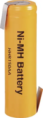 NiMH akumulator Panasonic Mignon Z-spajkalni priključek\, HHR-150AAC8-1Z 1.2 V 1500 mAh (Ø x V) 15 mm x 50 mm