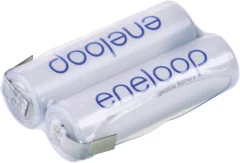 Akumulatorski paket Eneloop Mignon 2\, 4 V\, Z-spajkalni priključek 2000 mAh (D x Š x V) 29 x 14.5 x 50.5 mm
