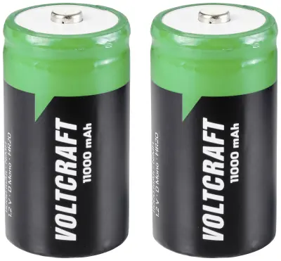 VOLTCRAFT HR20 mono (D)-akumulator NiMH 11000 mAh 1.2 V 2 kos