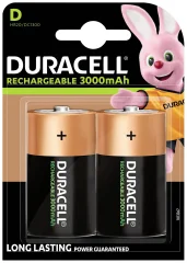 Duracell PreCharged  mono (d)-akumulator NiMH 3000 mAh 1.2 V 2 kos