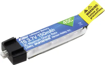 LiPo akumulator Blade\, 3\,7 V\, 150 mAh\, nadomestni del za Blade mSR in Nano QX\, EFLB1501S45