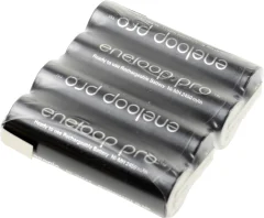 Akumulatorski paket XX Mignon 4\, 8 V\, Z-spajkalni priključek (powered by eneloop) 2450 mAh (D x Š x V) 58 x 14.5 x 50.5 mm