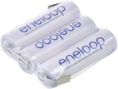 Akumulatorski paket Eneloop Mignon 3\, 6 V\, Z-spajkalni priključek 2000 mAh (D x Š x V) 43.5 x 14.5 x 50.5 mm