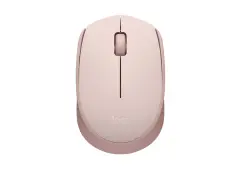 LOGITECH M171, brezžična miška, roza