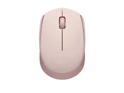 LOGITECH M171, brezžična miška, roza