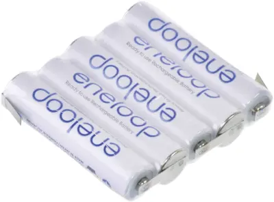 Akumulatorski paket Eneloop Micro 6 V\, Z-spajkalni priključek 800 mAh (D x Š x V) 52.5 x 10.5 x 44.5 mm