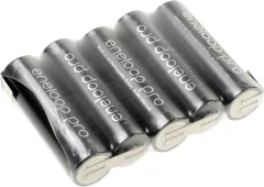 Akumulatorski paket XX Mignon 6 V\, Z-spajkalni priključek (powered by eneloop) 2450 mAh (D x Š x V) 72.5 x 14.5 x 50.5 mm