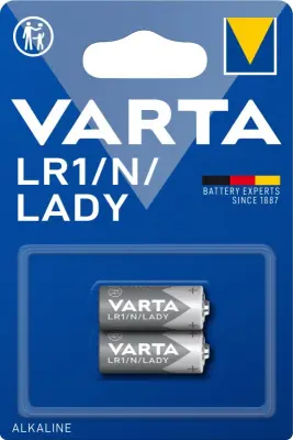 Lady baterija (N) alkalno-manganova Varta High Energy LR1 850 mAh 1.5 V 2 kosa