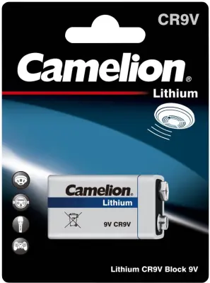 9 V Block baterija\, litijeva Camelion 6LR61 1200 mAh 9 V 1 kos